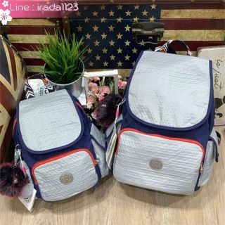 Kipling new grey emb city pack ของแท้ ราคาถูก