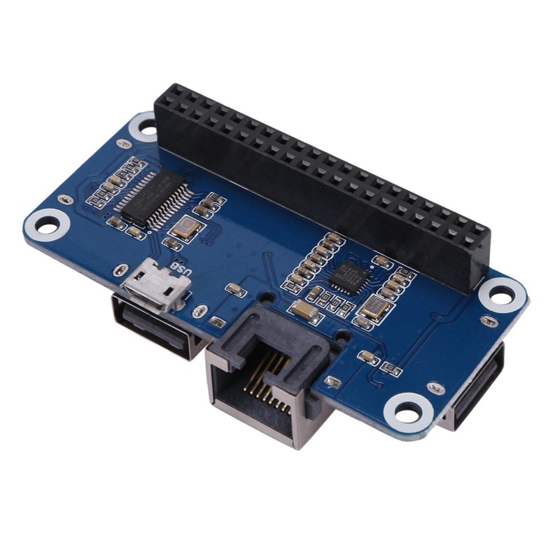 Convertisseur Ethernet Vers UART Pour Raspberry Pi Pico - 2 Canaux, 10/100M, Modes TCP/UDP