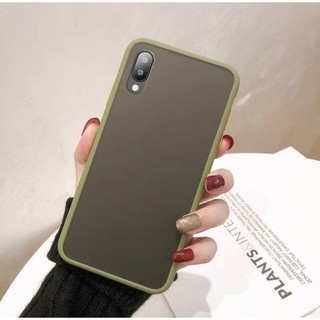 พร้อมส่ง Case Huawei Y5 2019 เคสหัวเว่ย เคสกันกระแทก ปุ่มสีผิวด้าน ขอบนิ่มหลังแข็ง huawei y5 2019 [ ส่งจากไทย ]