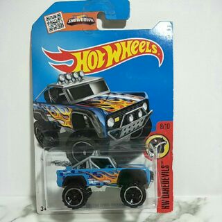 รถเหล็ก Hot wheels CUSTOM FORD BRONCO (lb18)