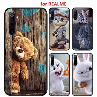 เคส Realme Narzo 50 50A 50i 20 30A Prime PRO 4G 5Gนิ่ม ลายมอนสเตอร์ สําหรับ