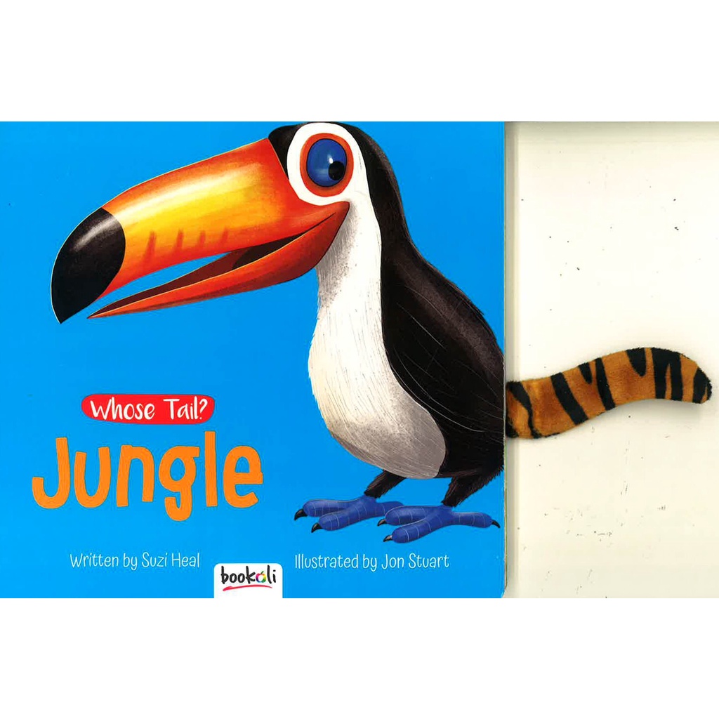 BBW หนังสือ Whose Tail? 'Jungle' ISBN: 9781787721067