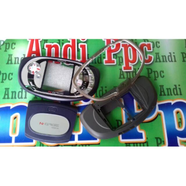 Fullset Casing Nokia N-GAGE Ngage QD Blue Logo NOKIA