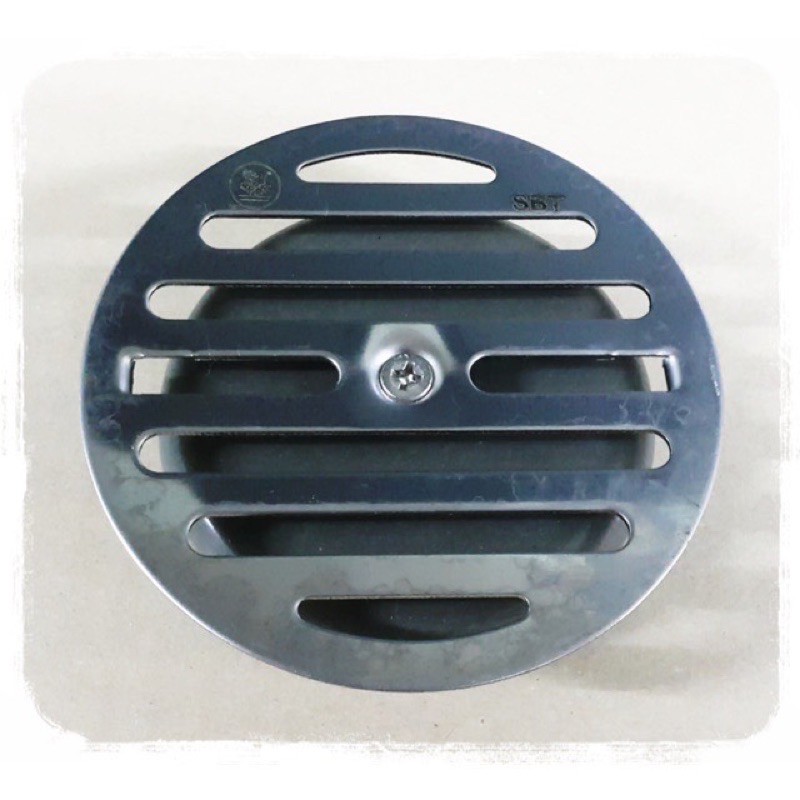 ฝาตะแกรงกันกลิ่น แบบกลม สแตนเลส ขนาดท่อ 2 นิ้ว