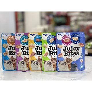 Inaba Juicy Bites ขนมแมวแบบเม็ดนิ่ม มีให้เลือก 5 รส ขนาด 11.3 กรัม