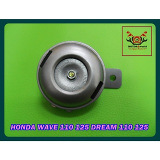 HONDA WAVE100 WAVE110 WAVE125 DREAM100 DREAM110 DREAM125 HORN (12 VOLT) "CHROME" SET // แตรรถมอเตอร์ไซค์ (12V.) สีชุบ