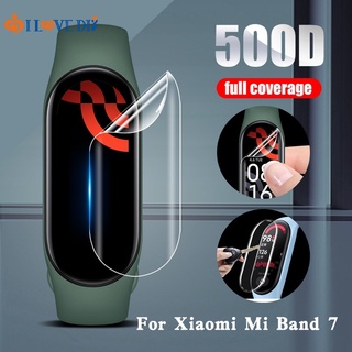 สําหรับ Mi Band 7 7NFC สมาร์ทวอทช์ หน้าจอ ฟิล์มป้องกันไฮโดรเจล / ตัวป้องกัน HD แบบโค้ง เต็มรูปแบบ