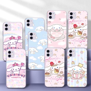 SANRIO เคสโทรศัพท์มือถือแบบนิ่ม ลายชินนาม่อนโรล ซานริโอ้ น่ารัก สําหรับ OPPO A12 A12E A1K A37 Neo 9 A39 A57 A3s A5 A5 A9 A52 A72 A92 A53 A32 A59 F1s