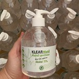 แอลกอฮอล์เจล Klear Aloe Vera ขนาด 500 ml. 75%v/v กลิ่นหอมดี สดชื่น เจลล้างมือ