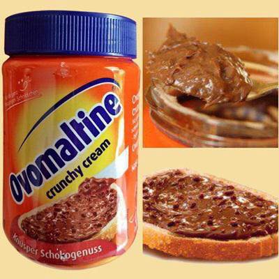 Ovomaltine crunchy​ แยมครั้นชี่น้ำหนัก 380 กรัม EXP.6/3/2027