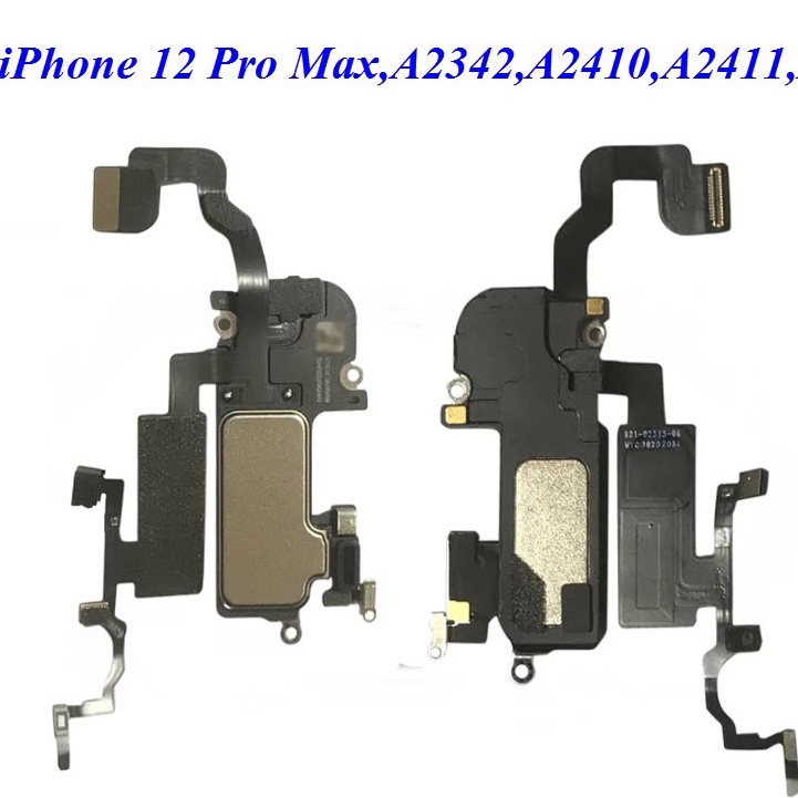 ชุดลำโพงหูฟัง+แพร สำหรับไอโฟน,12โปรแม็กA2342,A2410,A2411,A2412