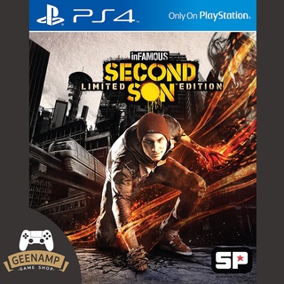(โค้ดshopee 20DDXTRA915 ลด20%) PS4 [มือ1] inFAMOUS SECOND SON (R3/ASIA)(EN) # in FAMOUS SECONDSON