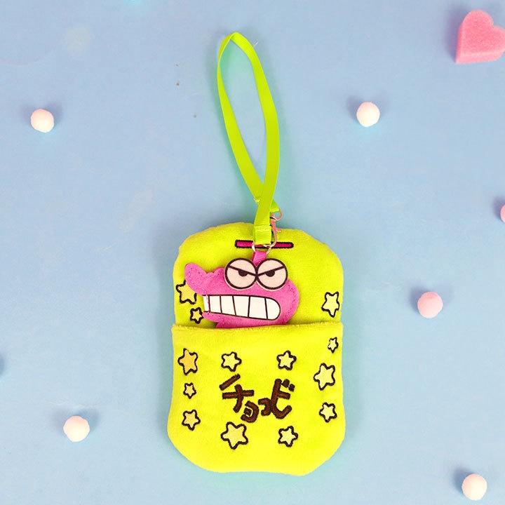 กระเป๋าใส่เหรียญ ลายการ์ตูนชินจัง แบบพกพา เหมาะกับเป็นของขวัญ