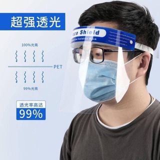 Face Shield พร้อมส่ง (Anti Fog)