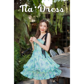 CHERLYNE เดรสลายดอก รุ่น TIA DRESS