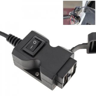 12 V อะแดปเตอร์ที่ชาร์จ USB สำหรับรถจักรยานยนต์