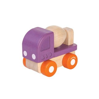 PlanToys 5442 Mini Cement Truck ของเล่นเสริมพัฒนาการ รถไม้มินิ