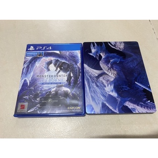 Ps4 แผ่นเกม Monster Hunter World Master edition แผ่นแท้ มือสอง เล่นได้ไม่ติด สภาพดีมากกกกก