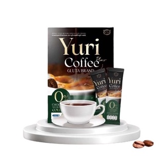 กาแฟยูริ โฉมใหม่ Yuri Coffee Plus ยูริ คอฟฟี่ พลัส หอม อร่อย (1กล่อง 10 ซอง)