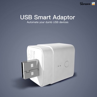 SONOFF อะแดปเตอร์ Usb ไร้สาย Dc 5v 2 . 5 A สําหรับสมาร์ทโฟน