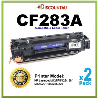 ** Pack 2 **.. TONNER CF283A Discount4U เพราะเราลดให้คุณถูกกว่าใคร ฟรี…!!! ค่าจัดส่ง