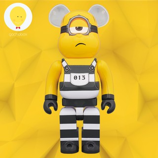 gachabox Bearbrick Minions Mel 1000% แบร์บริค ของแท้ พร้อมส่ง