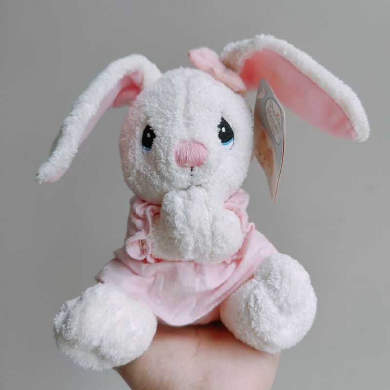 ตุ๊กตา กระต่าย Precious Moments Prayer Pals-Little Bunny-8นิ้ว ไม่รวมหู #ตาหยดน้ำ ป้ายห้อย งานสะสม ส