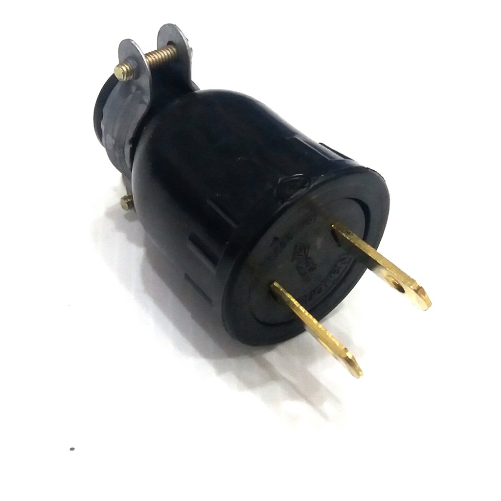 ปลั๊กยาง ตัวผู้ 2 ขา SOKAWA 220V 3000w 16A ปลั๊กตัวผู้ ปลั๊กไฟ ปลั๊ก ทนความร้อน คุณภาพดี ไม่แตก