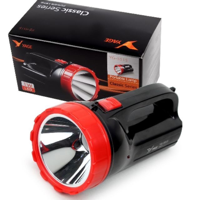 ไฟฉาย LED 1 ดวง 1W ไฟฉาย YAGE YG-5515 ราคาถูก