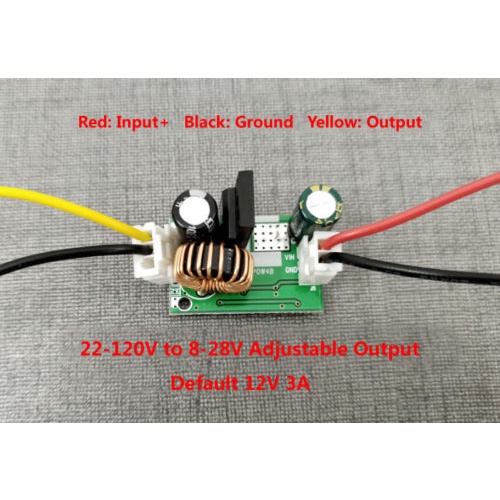 Dc-dc Step-down Converter 8V-120V 96V 84V 72V 60v 48v 36v ถึง 5V 9V 12v 24v Buck แรงดันไฟฟ้า Regulated USB Power Supply รถ