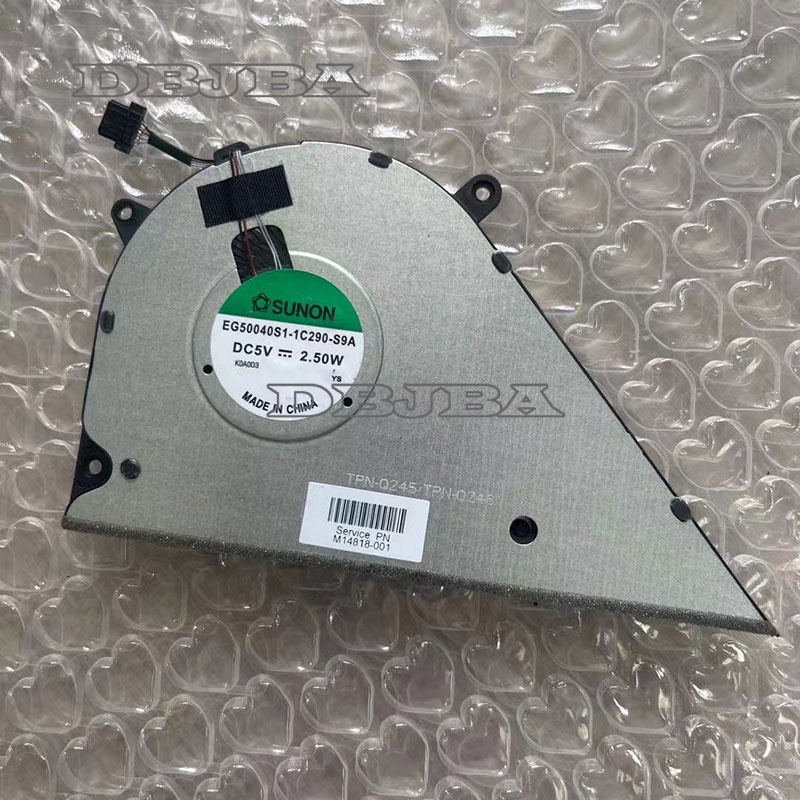 พัดลมระบายความร้อน CPU สําหรับ HP TPN Q245 Q246 M14818-001 EG50040S1-1C290-S9A 5V 2.50W 4PIN