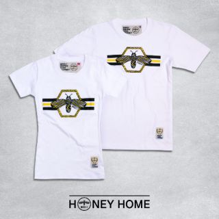 Beesy เสื้อยืด รุ่น Honey home สีขาว