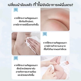 Poomsoft ทิสชูเปียก กระดาษทิชชู่เปียก 10pcs Baby Wipes ปราศจากแอลกอฮอล์ ทิชชู่เปียกพกพา ทิชชุเปียก
