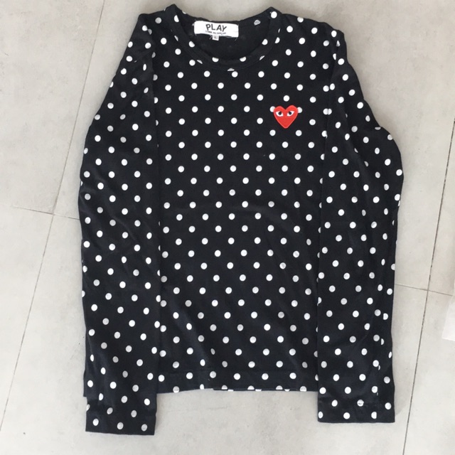 เสื้อยืด PLAY COMME ลายจุด