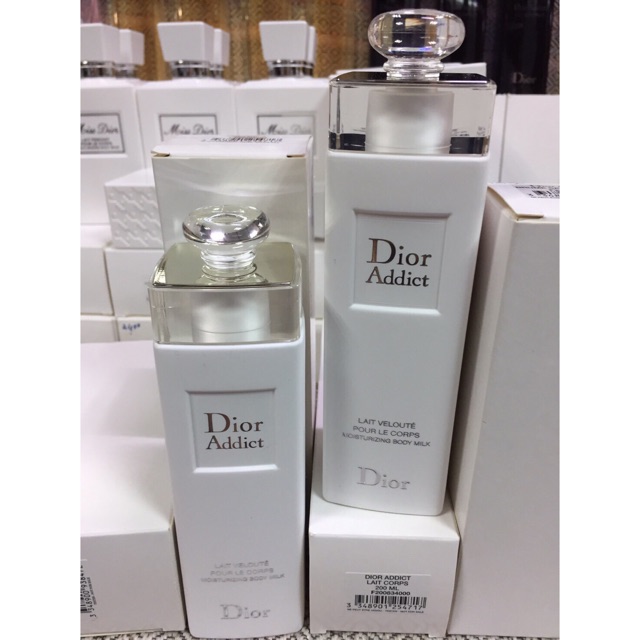 dior addict body milk