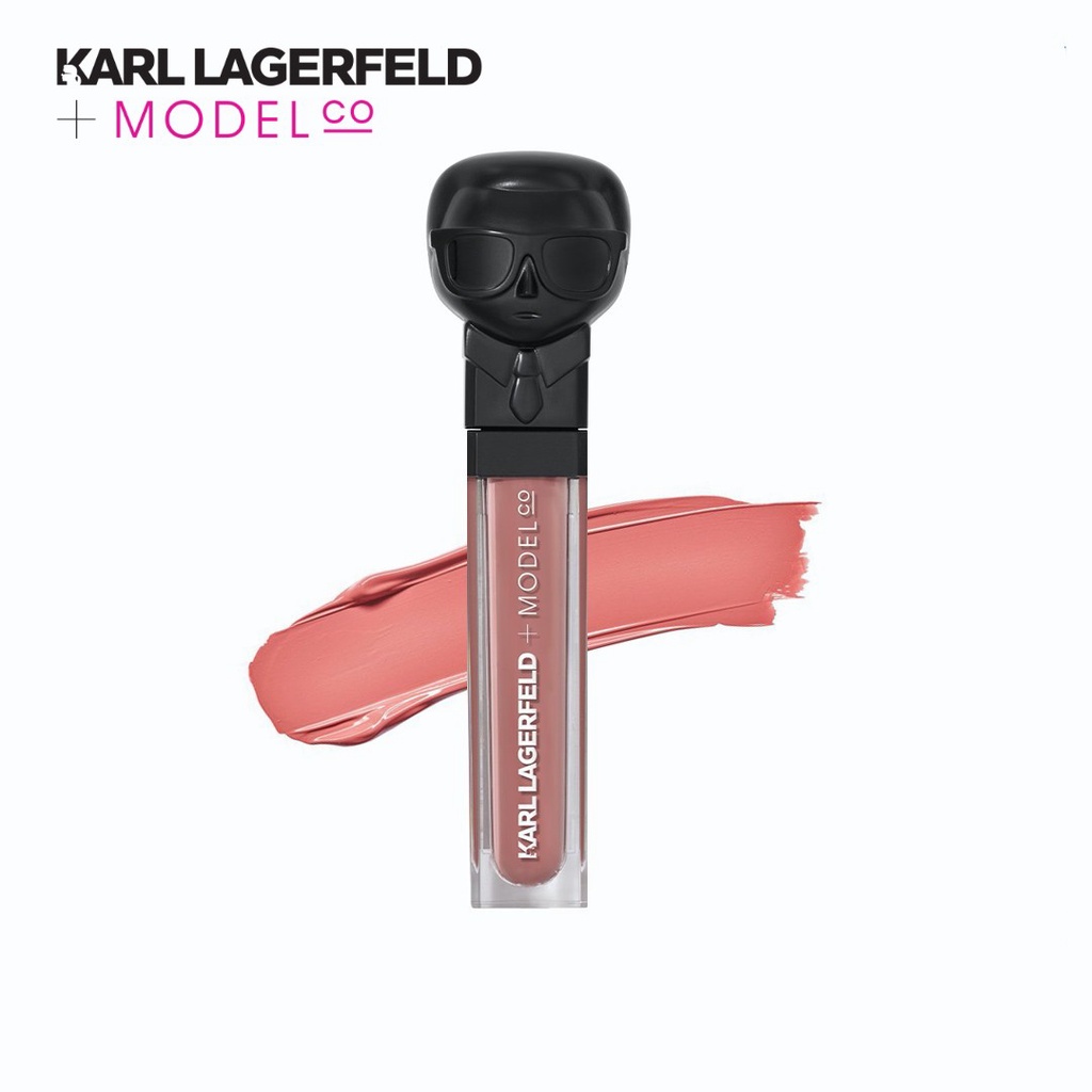 KARL LAGERFELD + MODEL CO LIP LIGHTS LIQUID MATTE LIPSTICK KMC ลิปสติก 6 ml. ไม่มีไฟ