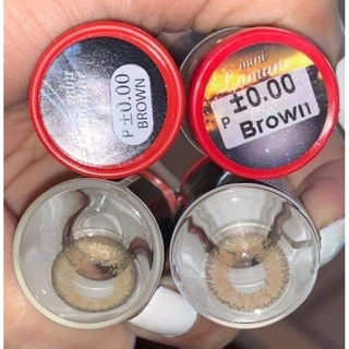 คอนแทคเลนส์ แต่งหน้าเจ้าสาว รุ่น Mini Lamune/Florida สีเทา/ตาล Gray/Brown มีค่าสายตา (0.00)-(-8.00)