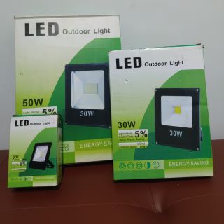 LED 12V DC 10W 30W 50W IP65 สำหรับแบตเตอรี่ หรือโซล่าเซลล์