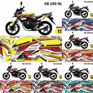 สติกเกอร์ ลายลิสบอดี้ honda cb lama 150 2013-2014