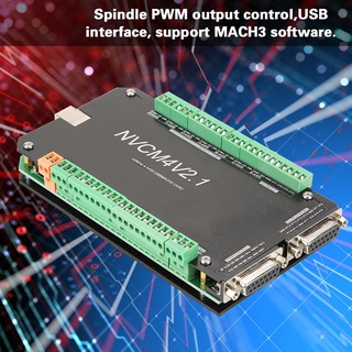 Nvcm 6 Axis Cnc Controller Mach3 Usb บอร์ดอินเตอร์เฟสสําหรับมอเตอร์สเต็ปเปอร์