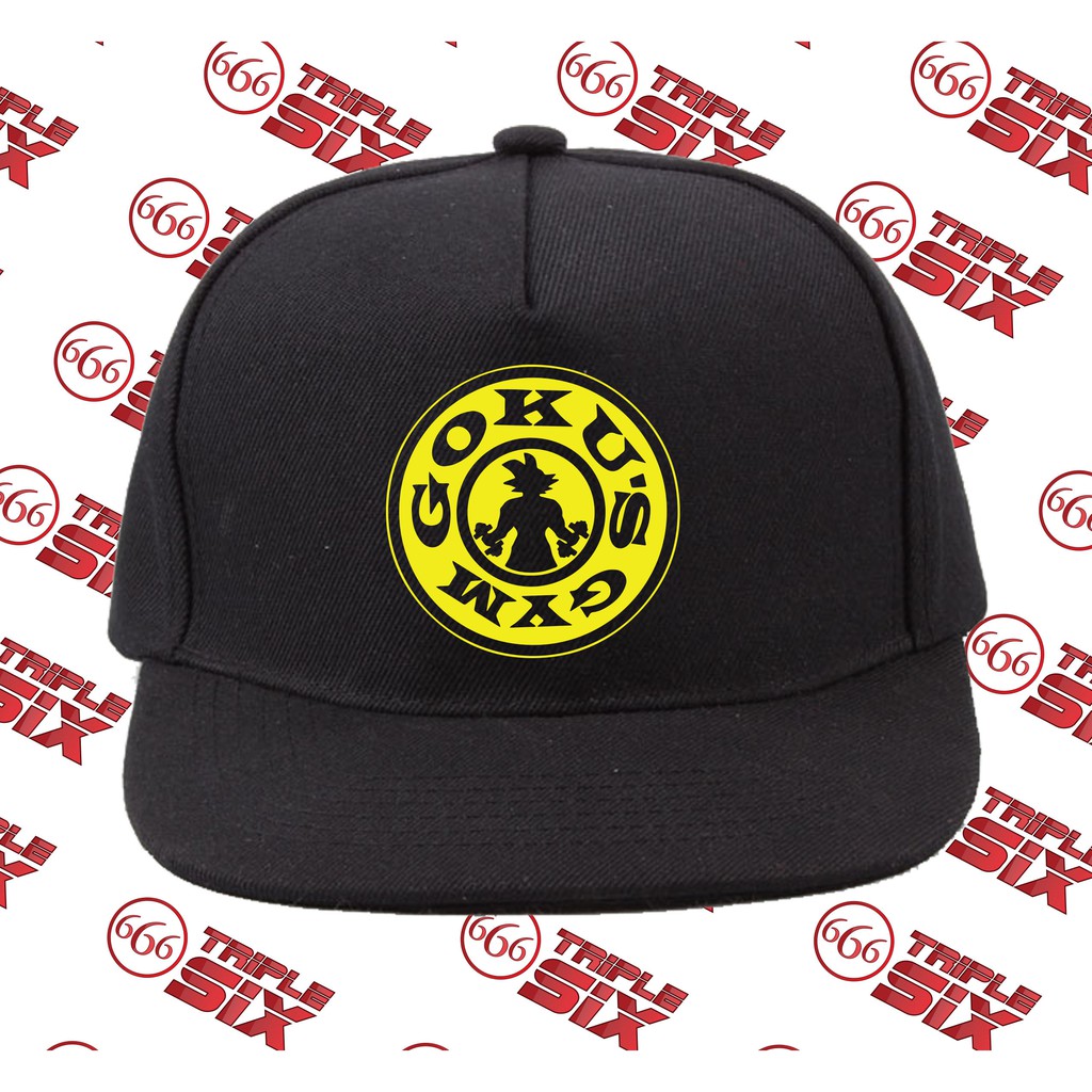 หมวก Dragon Ball Gold Gym Cotton Goku Gym Snapback