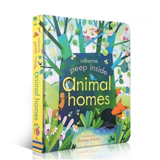 🐝 จะพาเด็กๆ ไปส่อง หรือแอบมอง 🐿"Usborne Peep Inside Animal Homes"