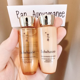 🌈 Sulwhasoo concentrated ginseng renewing water ex/emulsion eX