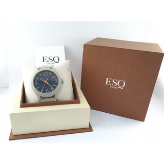 นาฬิกา ESQ UNISEX 07101441 BY MOVADO พร้อมกล่อง (ใหม่มีชำรุด) เข็มล็อคสายหัก