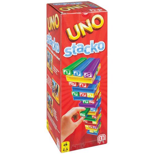 Uno Stplo Stacking Jenga Game เกมบล็อกซ้อน เกมสําหรับครอบครัว / เกมปาร์ตี้ / Jenga
