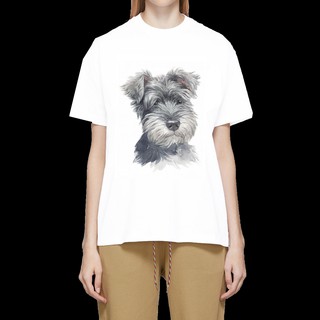 เสื้อลายหมา DSZ001 schnauzer เสื้อยืด เสื้อยืดลายหมา เสื้อยืดสกรีนลายหมา