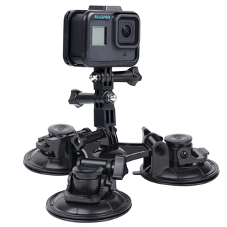 อะแดปเตอร์เมาท์ขาตั้งกล้อง สามเหลี่ยม 1/4 นิ้ว อุปกรณ์เสริม สําหรับ Gopro hero 10 9 8 7 6 5 4 max SJCAM Xiaomi Yi 4K