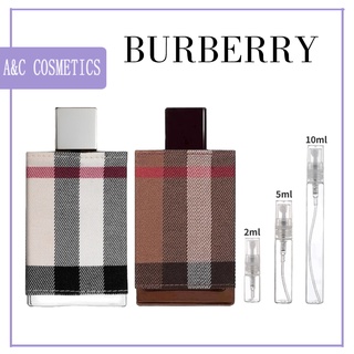 แท้💯%【🚛จัดส่งที่รวดเร็ว】 Burberry London &amp; London for Men EDP 2ml/5ml/10ml