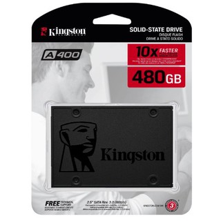 Kingston SSD 480 GB SATA 3 2.5" ประกัน 3 ปี รุ่น SA400S37/480G