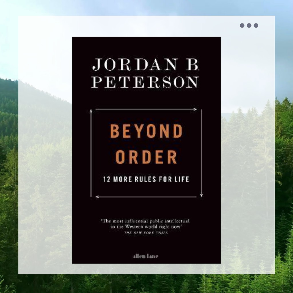 Beyond Order : 12 More Rules For Life By Jordan Peterson | Shopee Thailand